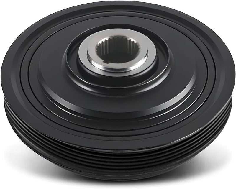 HLBTK 13810-RCA-A01 594-267 موازن توافقي لبكرة عمود الكرنك تناسب أكورا MDX TL RL / هوندا أوديسي بايلوت ريدجلاين 2005 2006 2007 2008 2009 2010 - Image 1